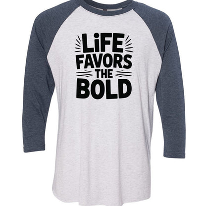 Indigo / Heather White - 6051 - FRONT