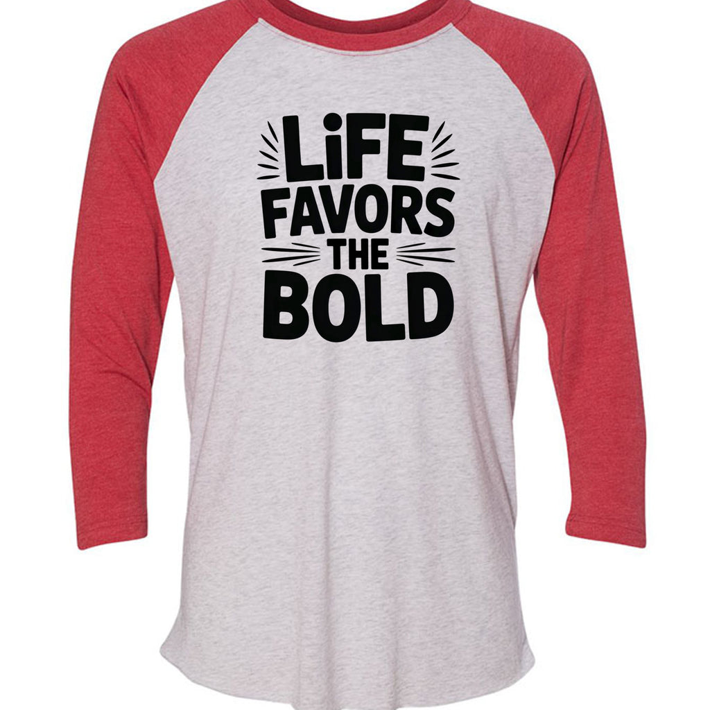 Vintage Red/ Heather White - 6051 - FRONT