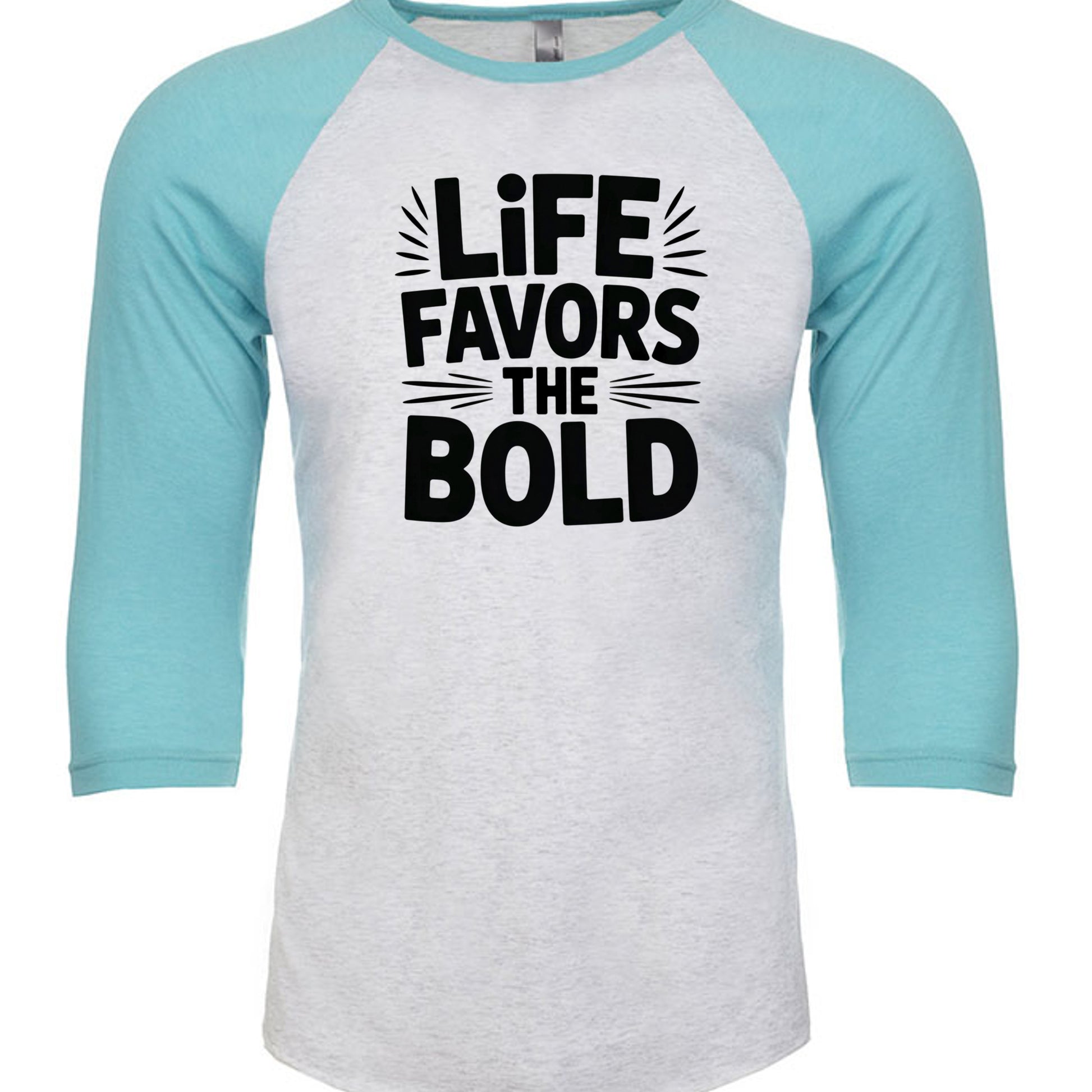 Tahiti Blue/ Heather White - 6051 - FRONT
