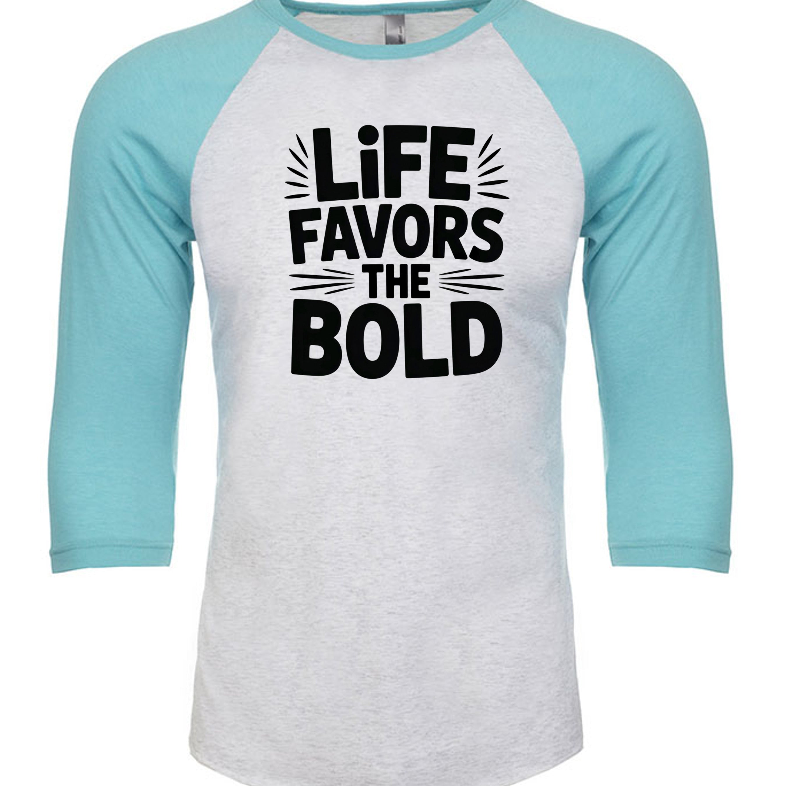 Tahiti Blue/ Heather White - 6051 - FRONT