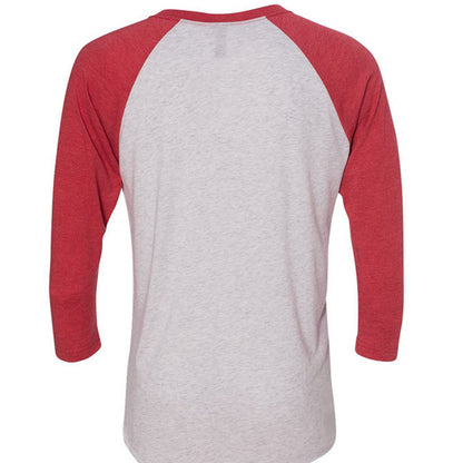 Vintage Red/ Heather White - 6051 - BACK