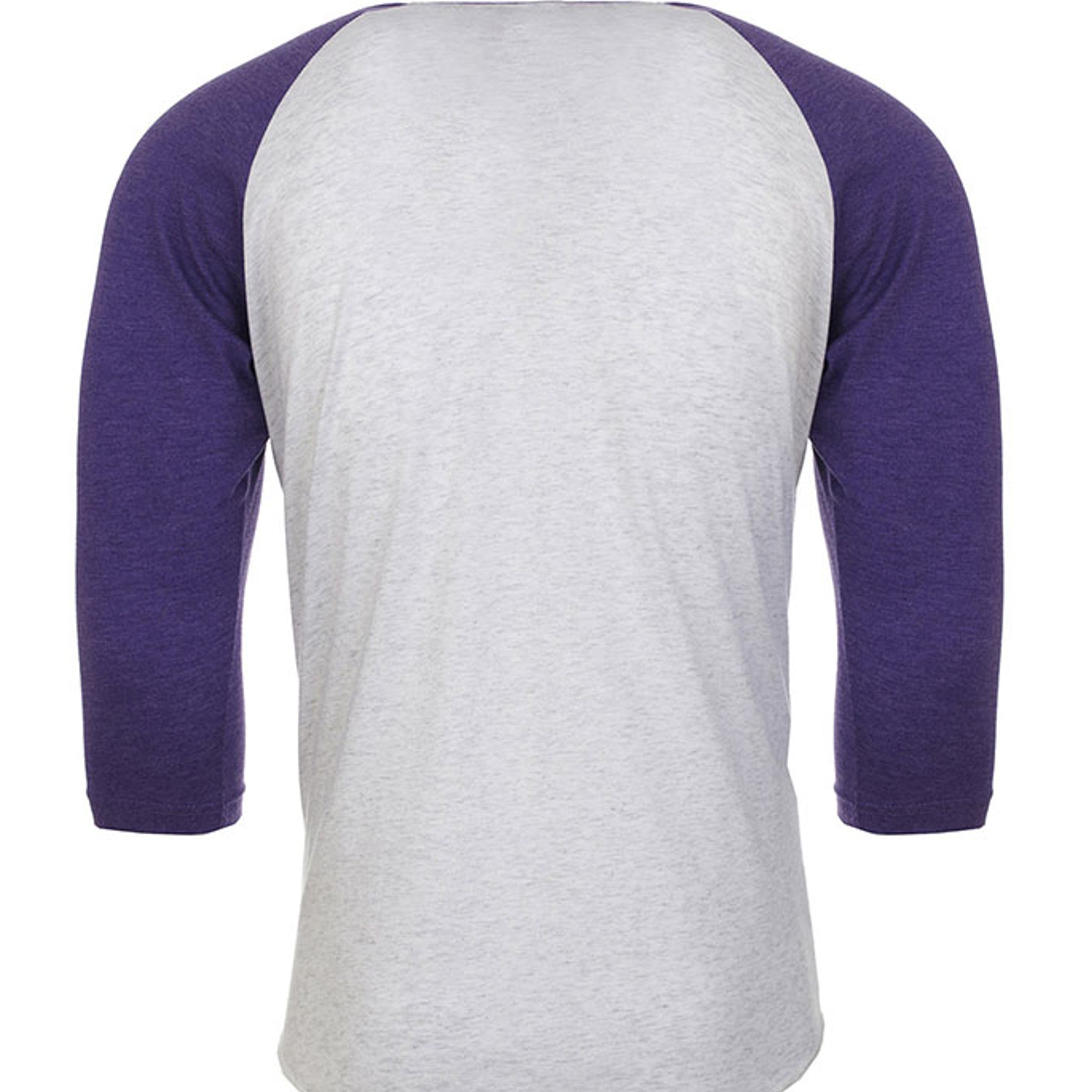 Purple Rush/ Heather White - 6051 - BACK