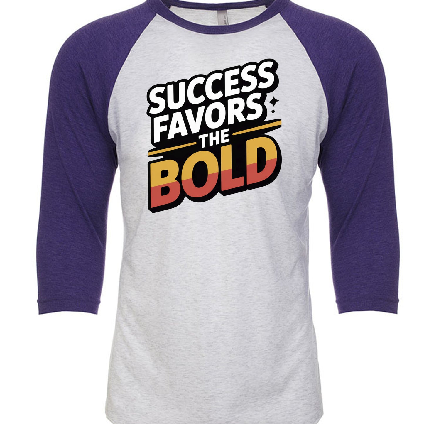 Purple Rush/ Heather White - 6051 - FRONT