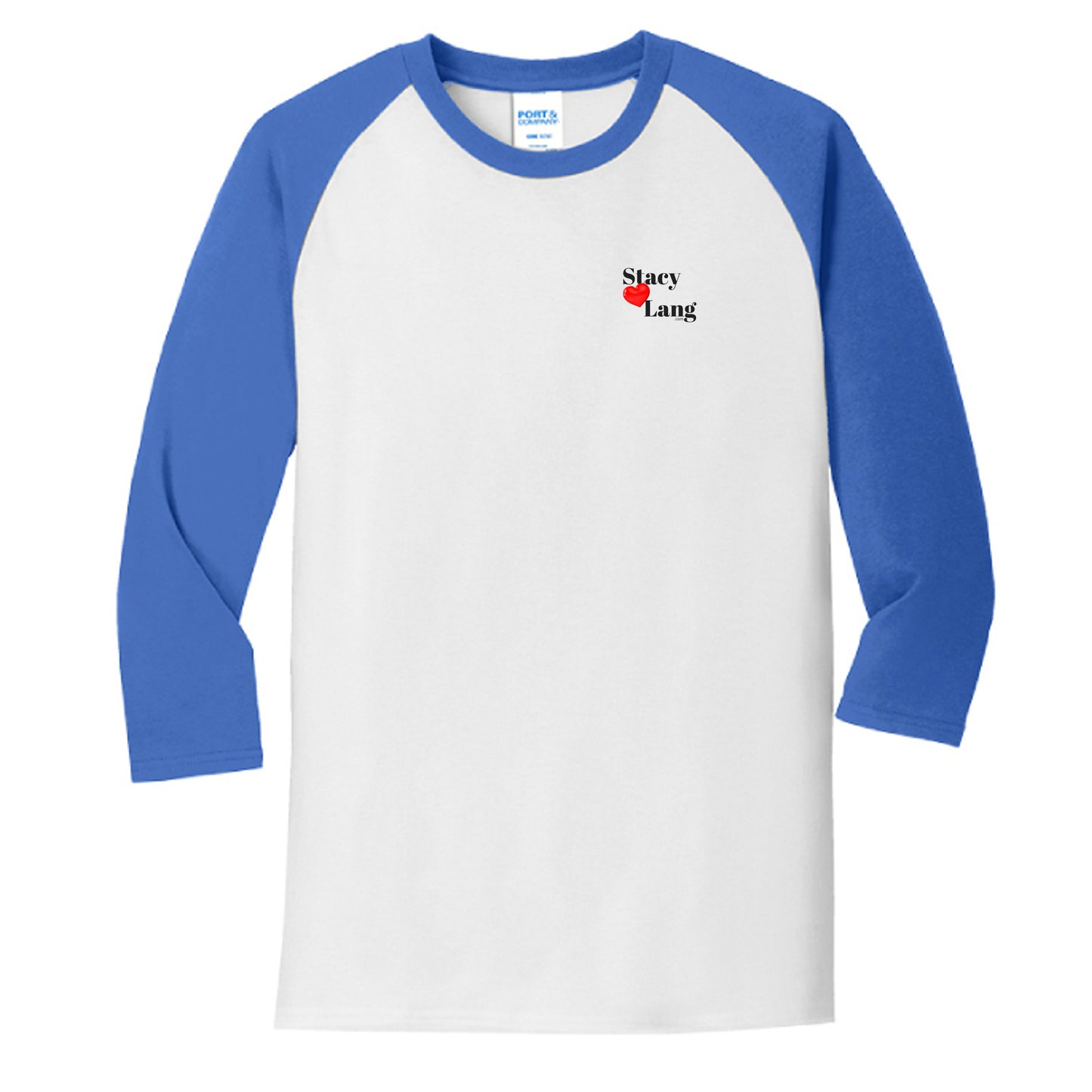 White/ Royal - PC55RS - FRONT