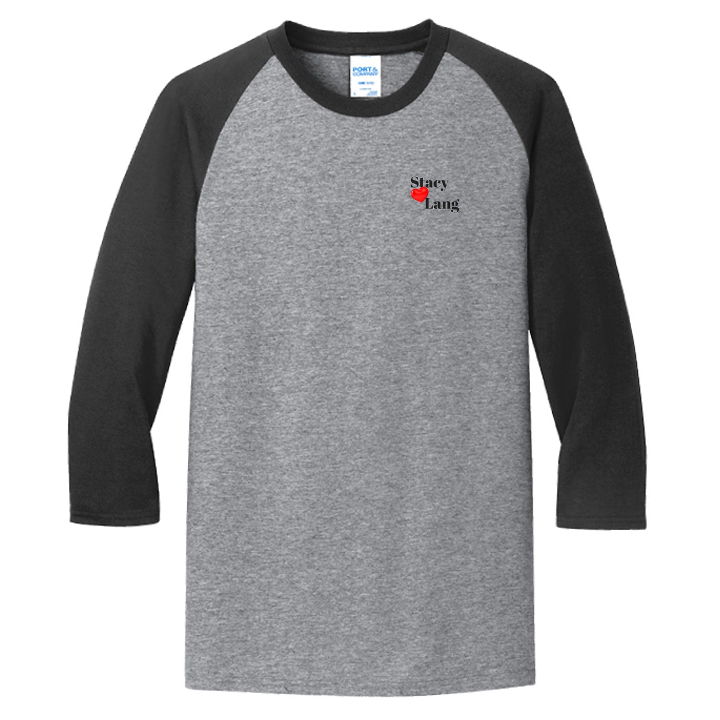 Athletic Heather/Jet Black - PC55RS - FRONT