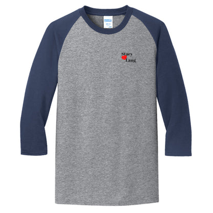 Athletic Heather/ Navy - PC55RS - FRONT